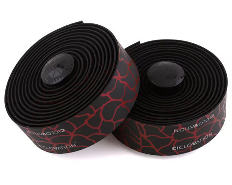 CICLOVATION BARTAPE - LEATHER TOUCH - MAGMA RED FLAME